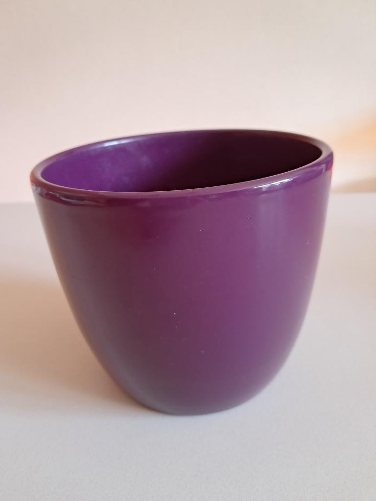 Pot pour orchidée mauve, Enlèvement ou Envoi, Utilisé, Rond, Intérieur