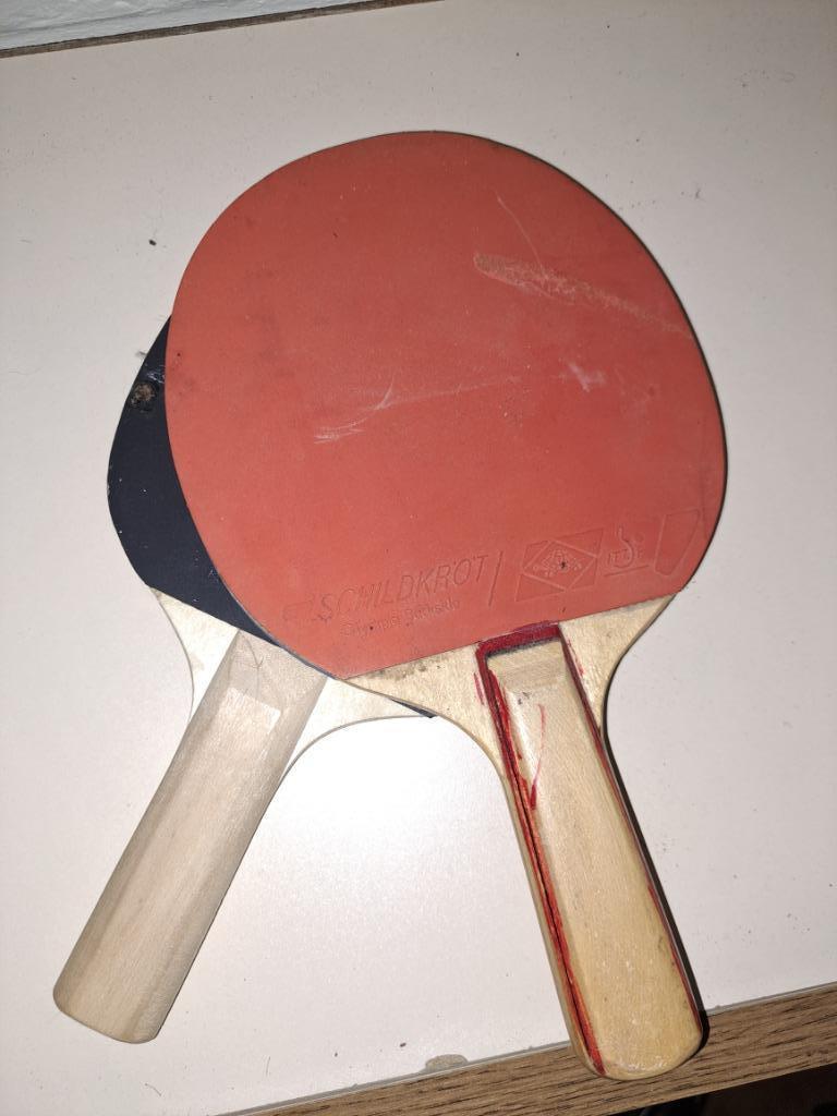 Palettes de ping-pong, Sports & Fitness, Ping-pong, Enlèvement, Utilisé, Table d'intérieur