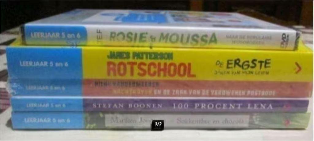 Nieuw Leesboeken-Pakket - Leerjaar 5 en 6 - Van In, Ophalen of Verzenden, Nieuw, Fictie