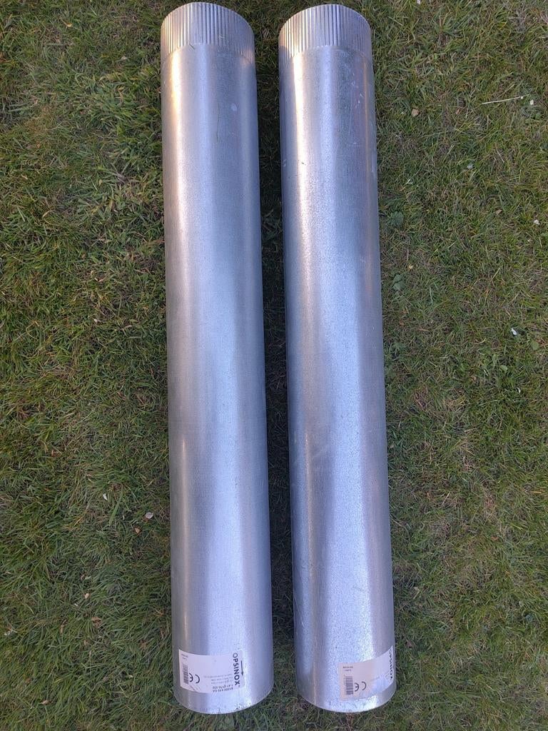 Opsinox buis L 1000 mm diameter 150 mm, Doe-het-zelf en Bouw, Buizen en Afvoer, Ophalen, Nieuw, Inox