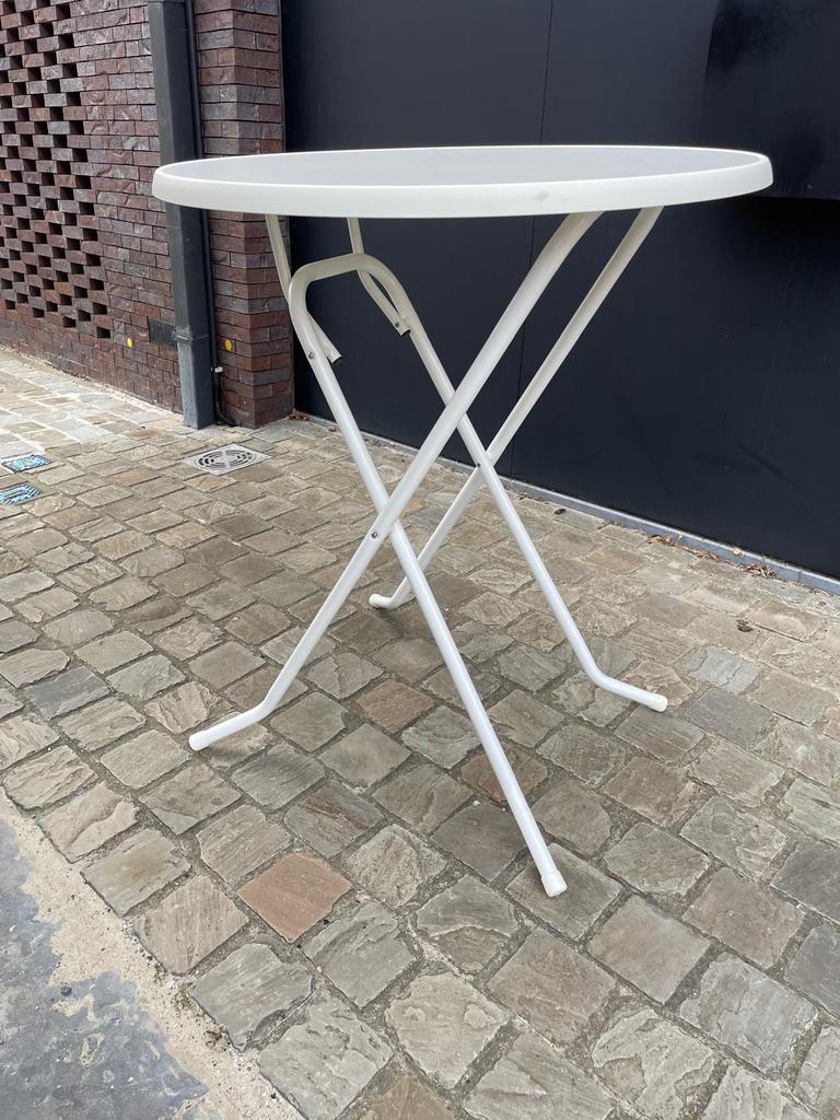 Table debout pliable/table de fête, Maison & Meubles, Tables | Tables mange-debout, Comme neuf, Enlèvement