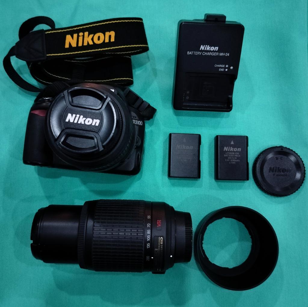 Nikon D3100, Audio, Tv en Foto, Fotocamera's Digitaal, Ophalen, Spiegelreflex, Zo goed als nieuw, Nikon