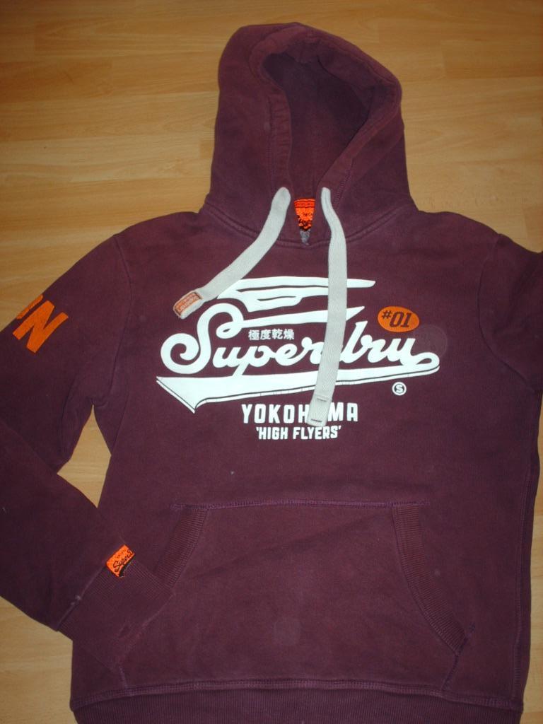 TRUI PAARS MERK SUPERDRY - MAAT S, Paars, Ophalen of Verzenden, Gedragen, Maat 46 (S) of kleiner