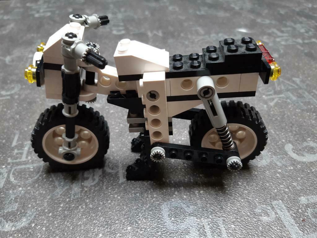 Lego Technic 8810 - motor motorbike, Envoi, Utilisé, Ensemble complet, Lego