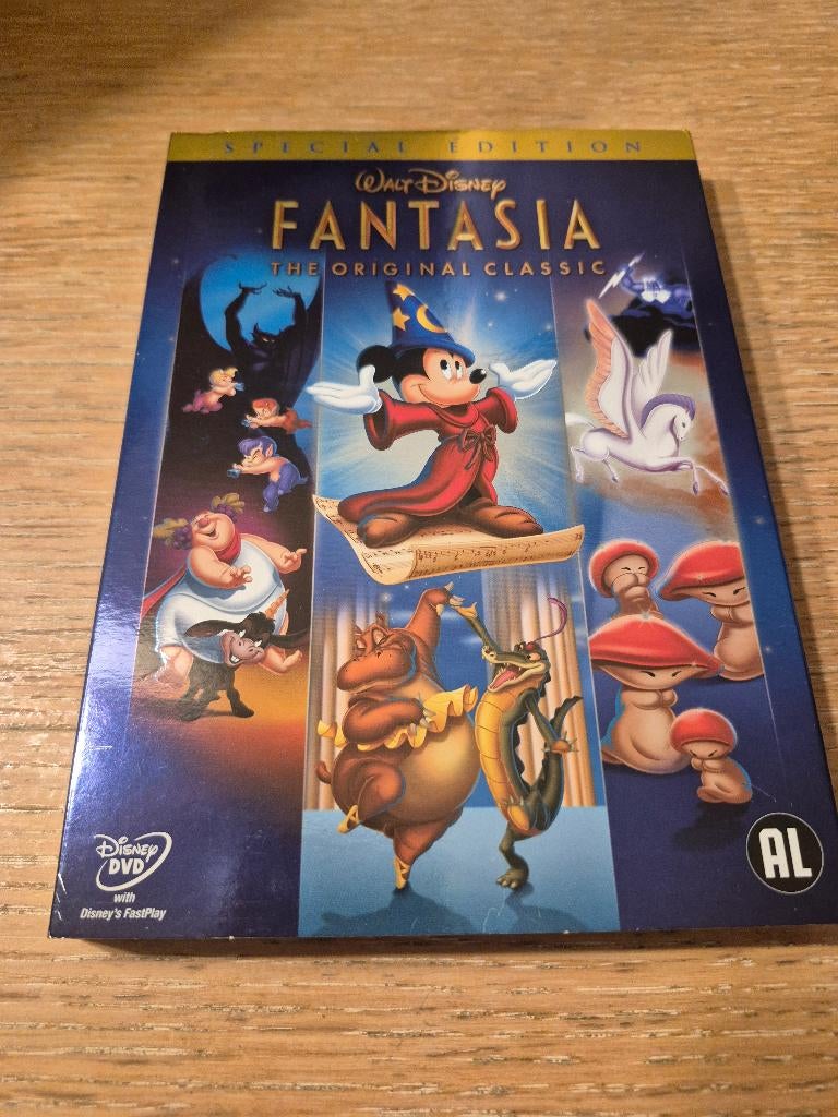 Dvd Fantasia (Disney) the original classic nummer 3, Enlèvement ou Envoi, Dessin animé, Tous les âges, Américain