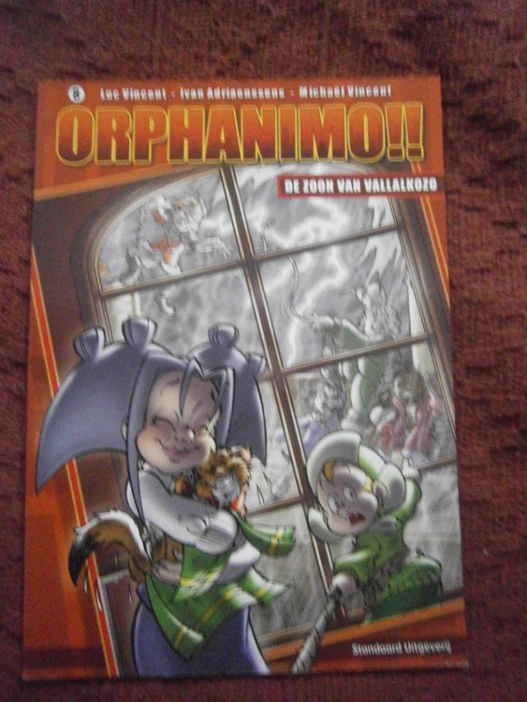 Orphanimo!!, Boeken, Ophalen, Eén stripboek, Vincent-Andriaenssens, Zo goed als nieuw