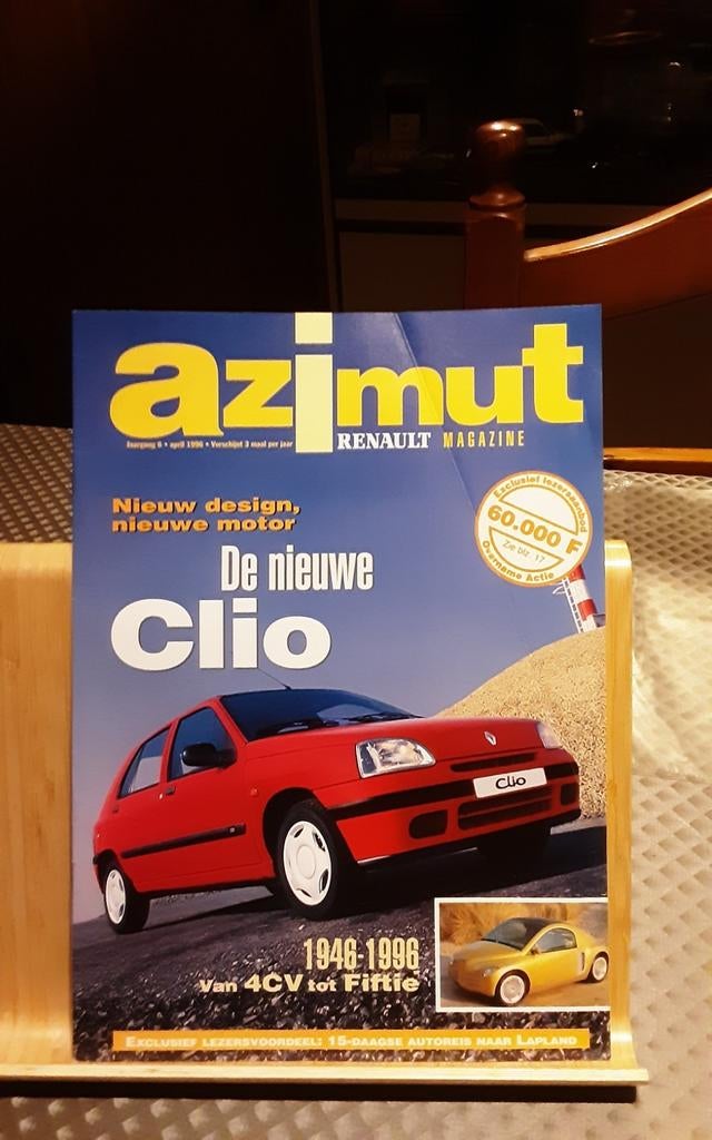 Renault azimut magazine, Enlèvement ou Envoi, Comme neuf, Renault