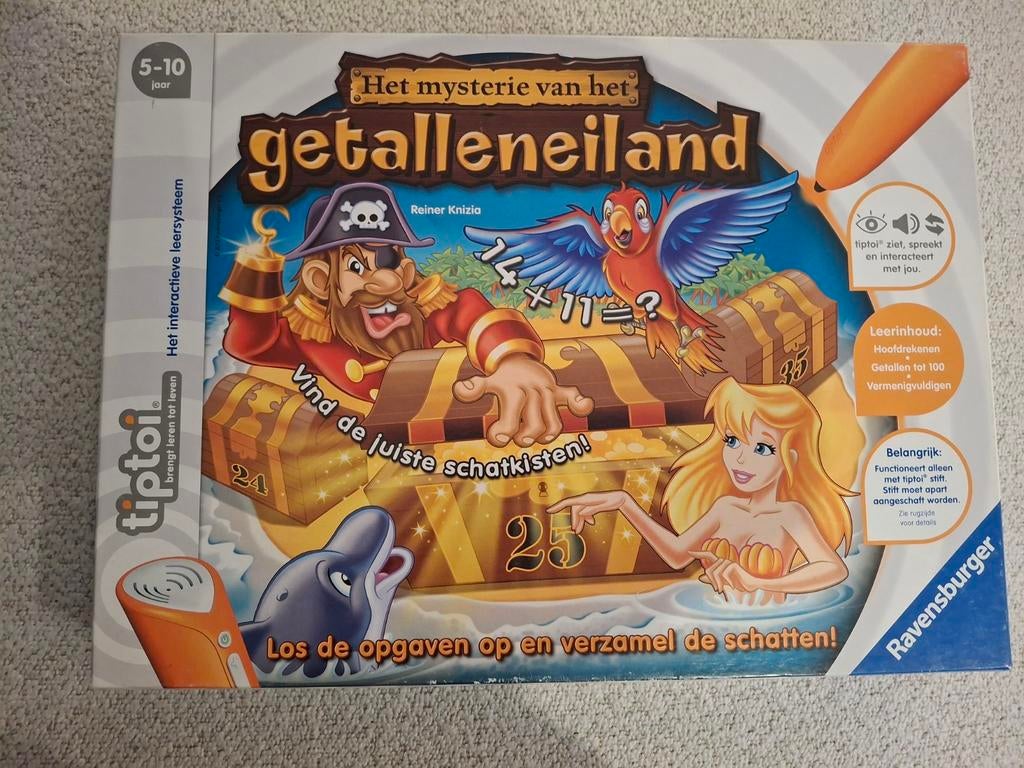 Tiptoi, het mysterie van het getalleneiland, Hobby & Loisirs créatifs, Enlèvement ou Envoi