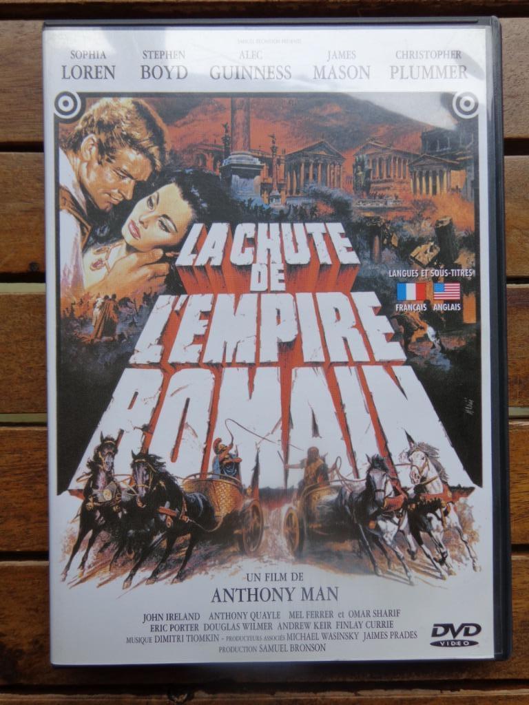)))  La chute de l'empire Romain //  Anthony Mann   (((, CD & DVD, DVD | Aventure, Comme neuf, Tous les âges, Enlèvement ou Envoi