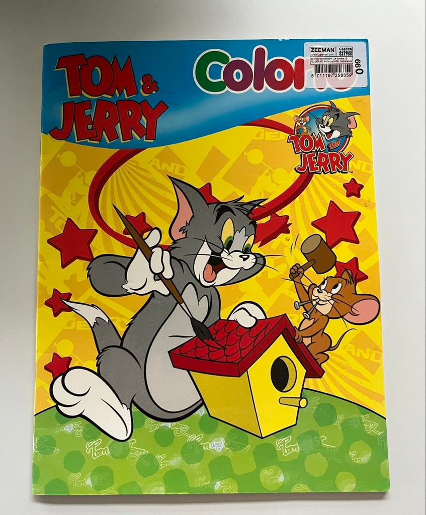 Kleurboek Tom & Jerry, Boeken, Ophalen of Verzenden, Zo goed als nieuw