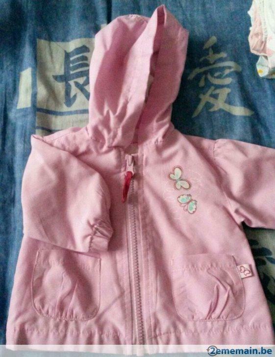 Veste coupe vent bébé fille T56, Enfants & Bébés, Utilisé, Fille, Manteau