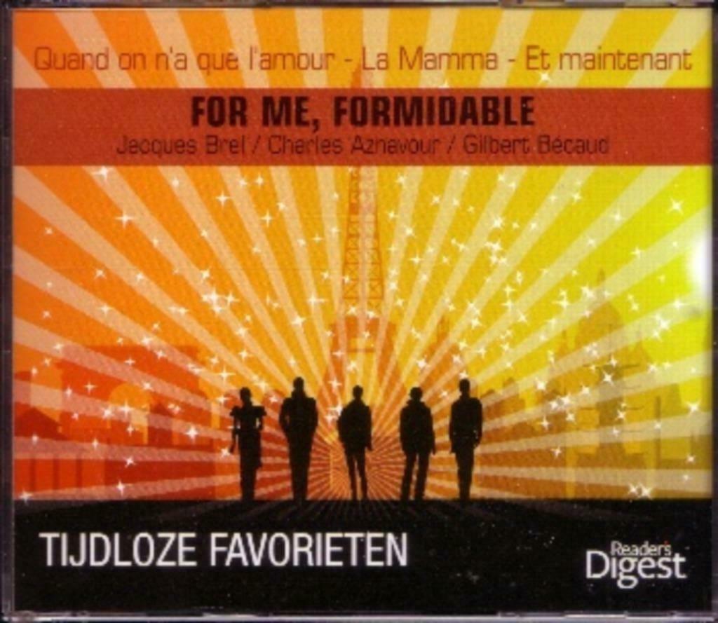 For me, formidable -Tijdloze Favorieten( 3 CD's)(frankrijk), Cd's en Dvd's, Ophalen of Verzenden, Zo goed als nieuw, Pop