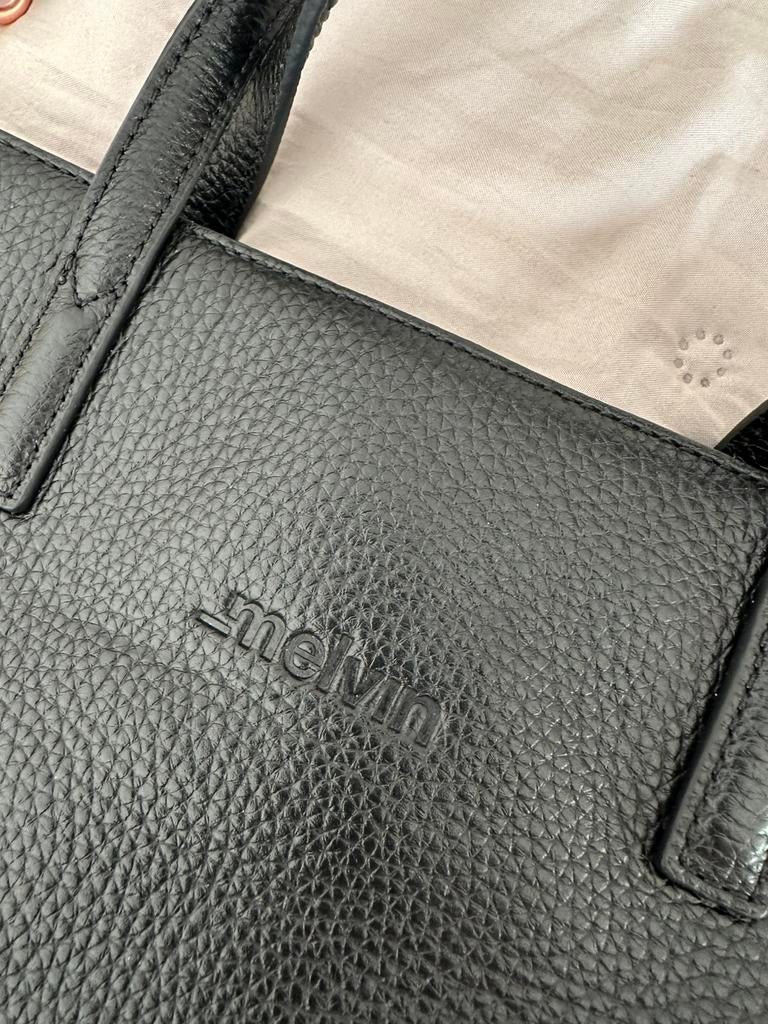 Melvin, Handtassen en Accessoires, Ophalen of Verzenden, Nieuw, Zwart, Handtas