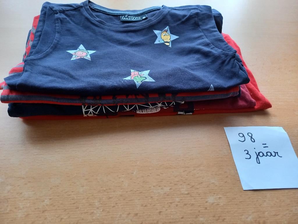 Paquet à manches longues taille 98 pour garçon, Enfants & Bébés, Vêtements enfant | Taille 98, Garçon, Enlèvement ou Envoi, Chemise ou À manches longues