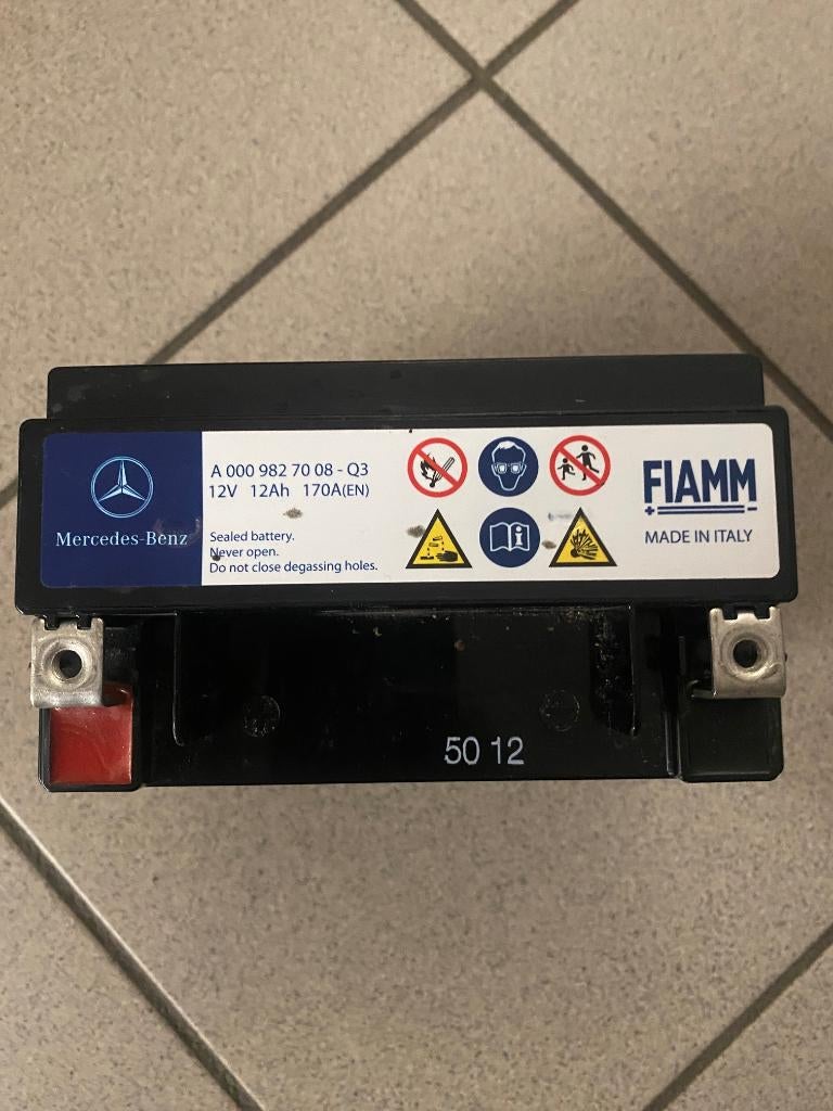 Mercedes Benz Battery 12 Volts, 12 A, Ophalen of Verzenden, Nieuw, Mercedes-Benz