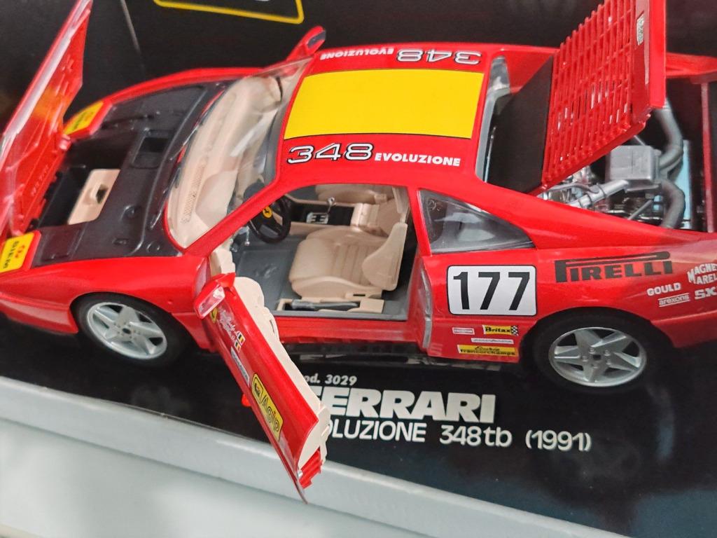 Burago 1/18è - Ferrari 348 Tb Evoluzione (1991), Enlèvement ou Envoi, Burago
