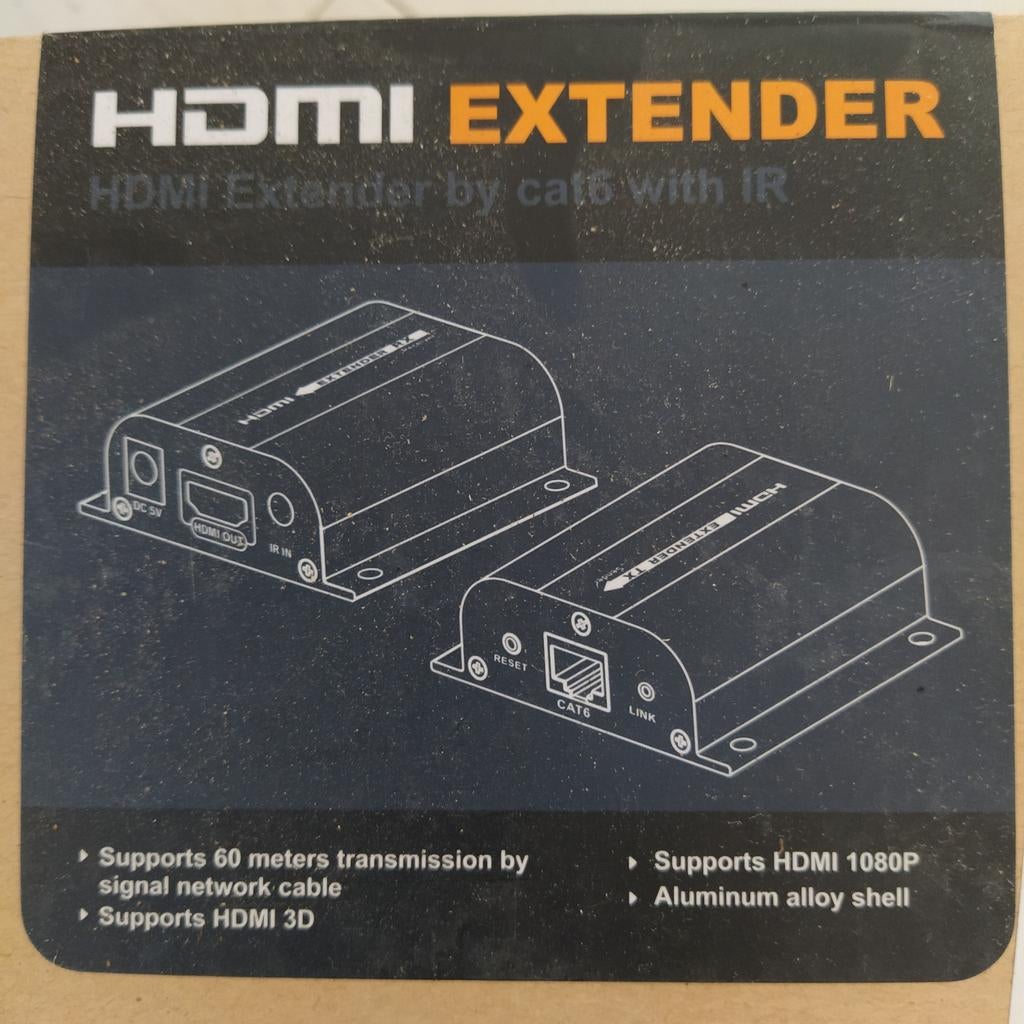 HDMI extender, Audio, Tv en Foto, Versterkers en Ontvangers, Ophalen of Verzenden