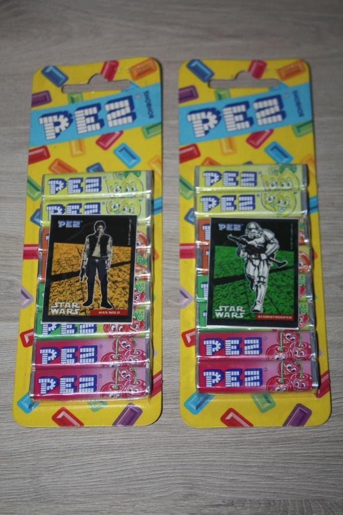 2x ongeopende blister , P.E.Z. , Star Wars , 1999, Collections, Enlèvement ou Envoi, Comme neuf, Autres types