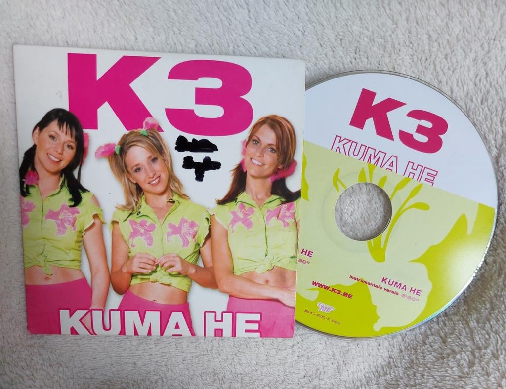 CD(single) K3 - Kuma he, Cd's en Dvd's, Ophalen of Verzenden, Gebruikt