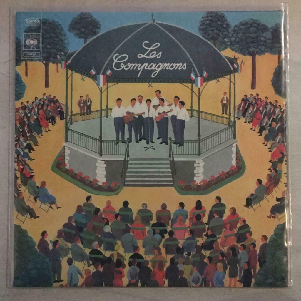LP Les Compagnons De La Chanson - Les Compagnons (CBS 1970), Verzenden, Gebruikt, 12 inch