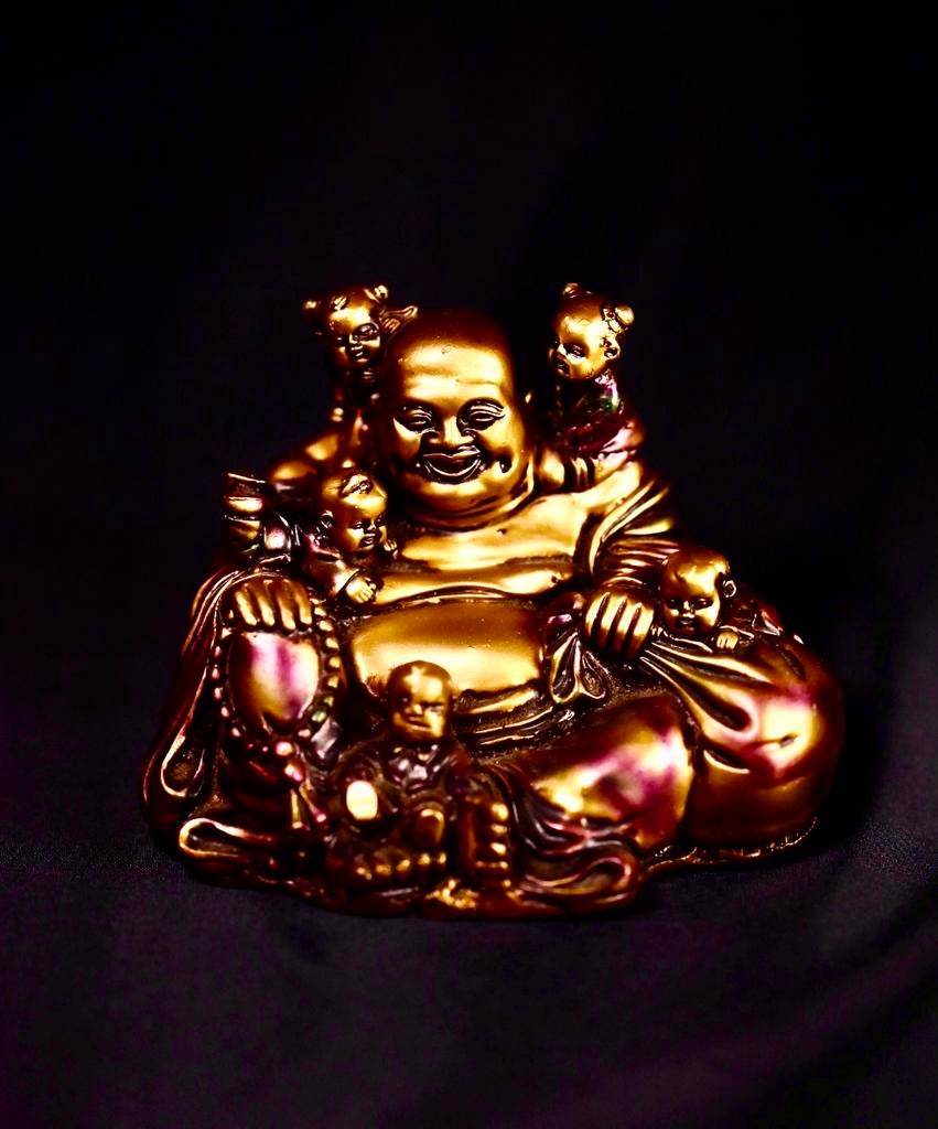Bouddha rieur avec des enfants-Prospérité, Enlèvement ou Envoi, Comme neuf