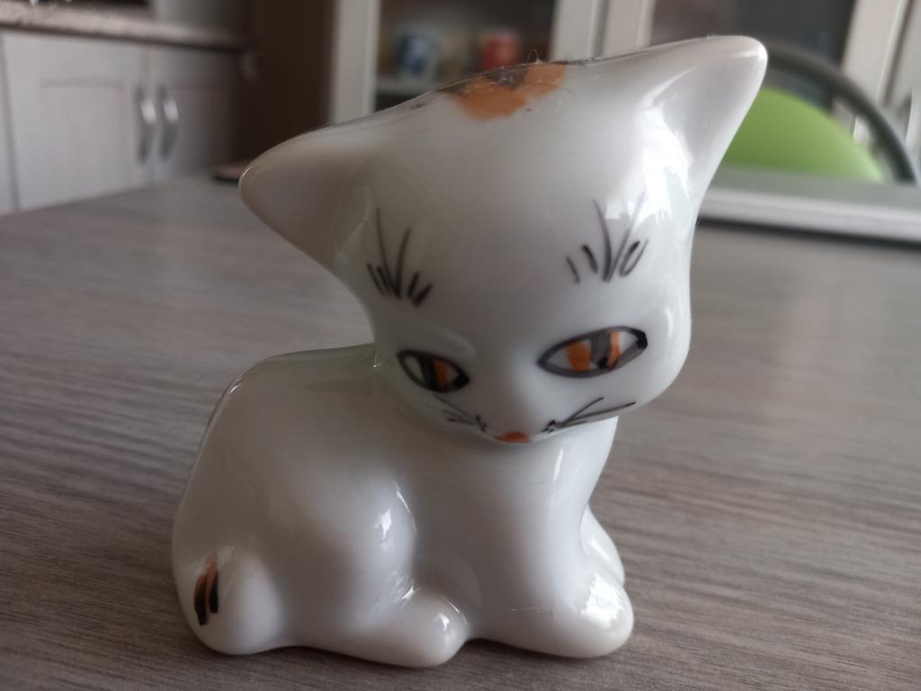 beeldje kat, Ophalen, Gebruikt