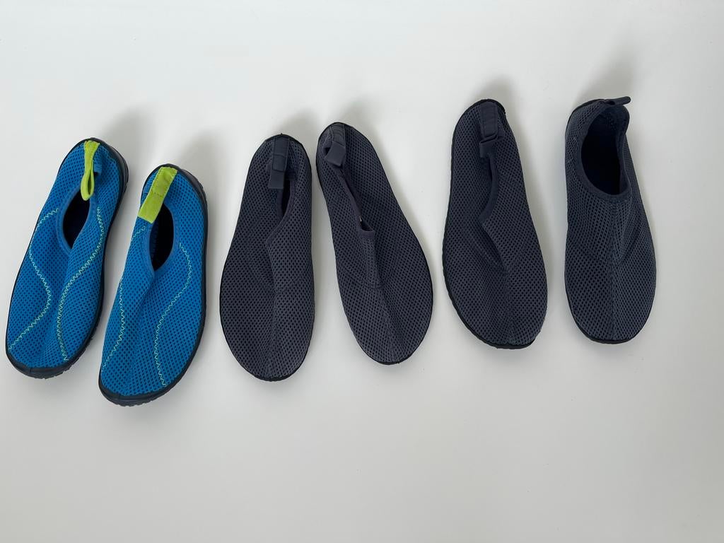 Waterschoenen 3 paar, Watersport en Boten, Ophalen of Verzenden, Gebruikt