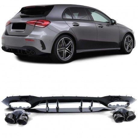 DIFFUSEUR A45S FULL BLACK MERCEDES A W177 HATCHBACK (18-24), Autos : Divers, Tuning & Styling, Enlèvement
