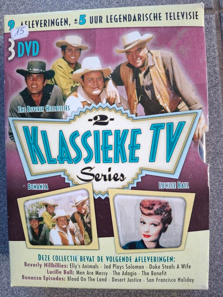 Klassieke tv series. 3 dvd's, Cd's en Dvd's, Dvd's | Tv en Series, Ophalen of Verzenden