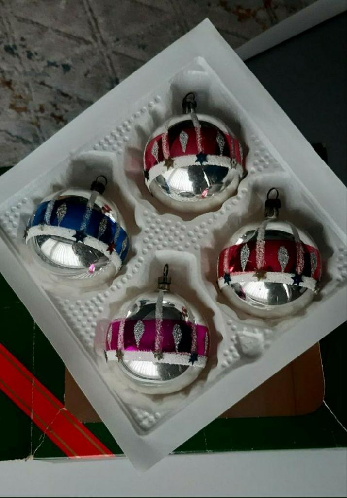 Set oude kerstballen, Diversen, Kerst, Ophalen, Gebruikt