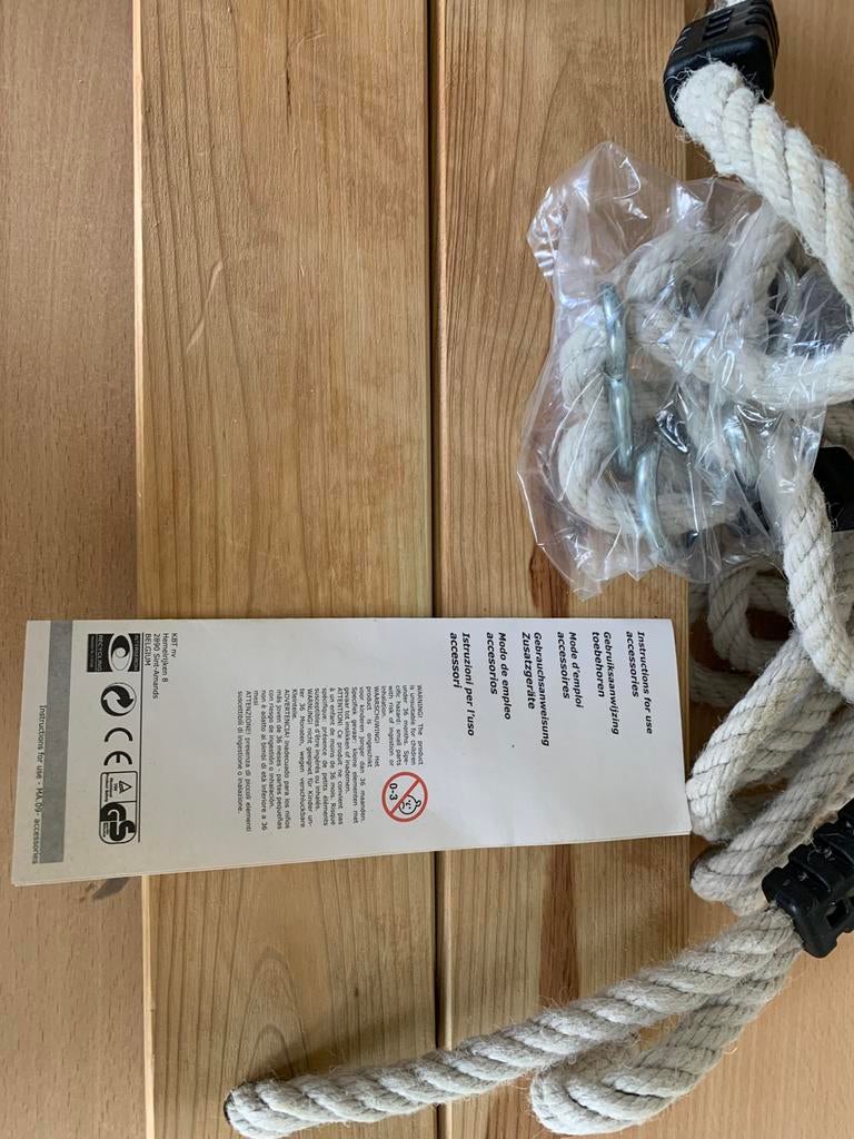 2 Sièges de balançoire en bois, Enlèvement ou Envoi, Neuf