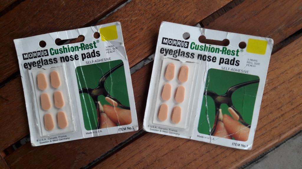 Lot van 22 nieuwe neuskussentjes voor bril., Ophalen of Verzenden, Nieuw, Bril