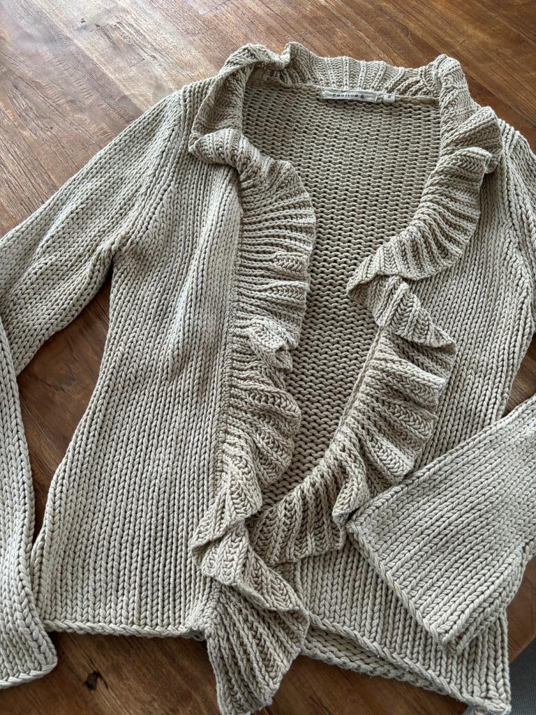 Gilet Pauline B taille L, Taille 42/44 (L), Enlèvement ou Envoi, Beige, Comme neuf