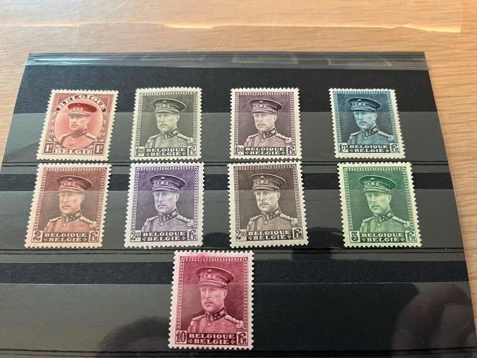 Zegels 317/24 MNH, Ophalen of Verzenden