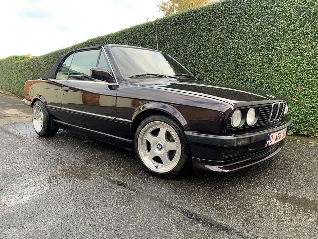 BMW 325 i cabrio phase 1, Auto's, 2500 cc, Achterwielaandrijving, Overige kleuren, Leder