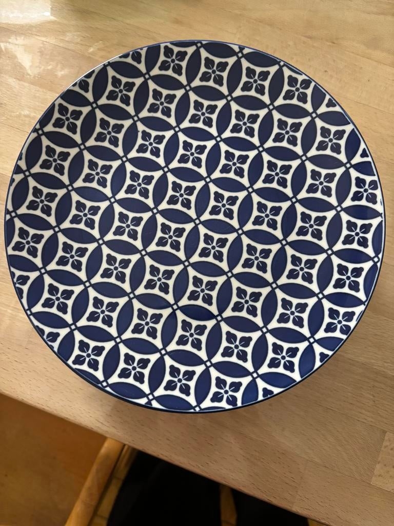 Lot de 8 assiettes D 22cm de la marque Pomax, Enlèvement, Comme neuf