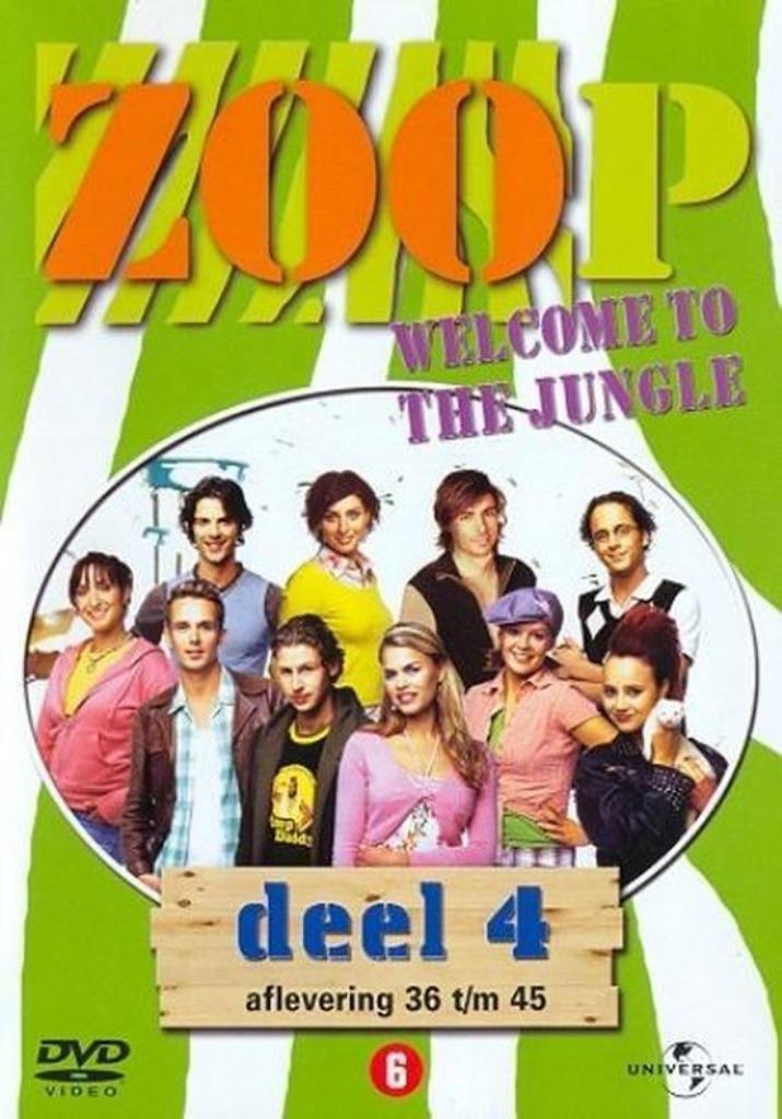 Zoop deel 4 dvd, Ophalen of Verzenden, Zo goed als nieuw, Educatief, Tv fictie