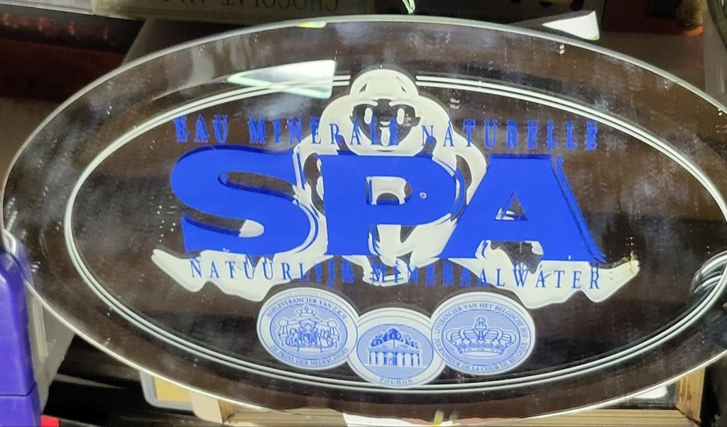 Spa spiegel, Verzamelen, Ophalen of Verzenden, Zo goed als nieuw