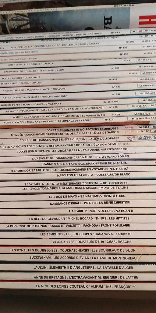 set tijdschriften Historia, Historama, Atlas magazine, Verzamelen, Ophalen, 1960 tot 1980, Tijdschrift