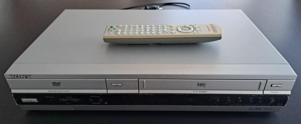 SONY SLV-D970P DVD speler VHS recorder met afstandsbediening, Ophalen of Verzenden, Gebruikt, Dvd-speler, Sony