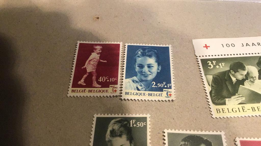 Timbre-poste 100 ans croix rouge (f3), Sans timbre, Neuf, Enlèvement ou Envoi, Non oblitéré
