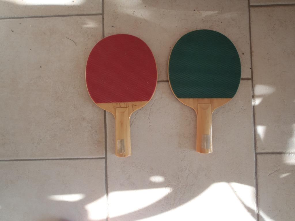 1 paire de raquette tennis de table, Enlèvement ou Envoi, Comme neuf, Raquette