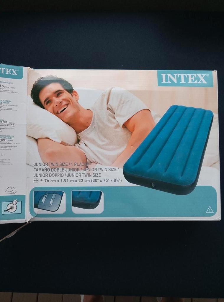 Matelas gonflable 1 personne, Enlèvement, Comme neuf, 1 personne