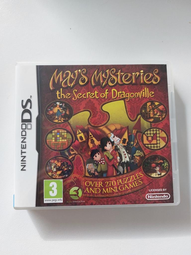 May's Mystery: The secret of Dragonville, NDS, Ophalen, Puzzel en Educatief, Vanaf 3 jaar