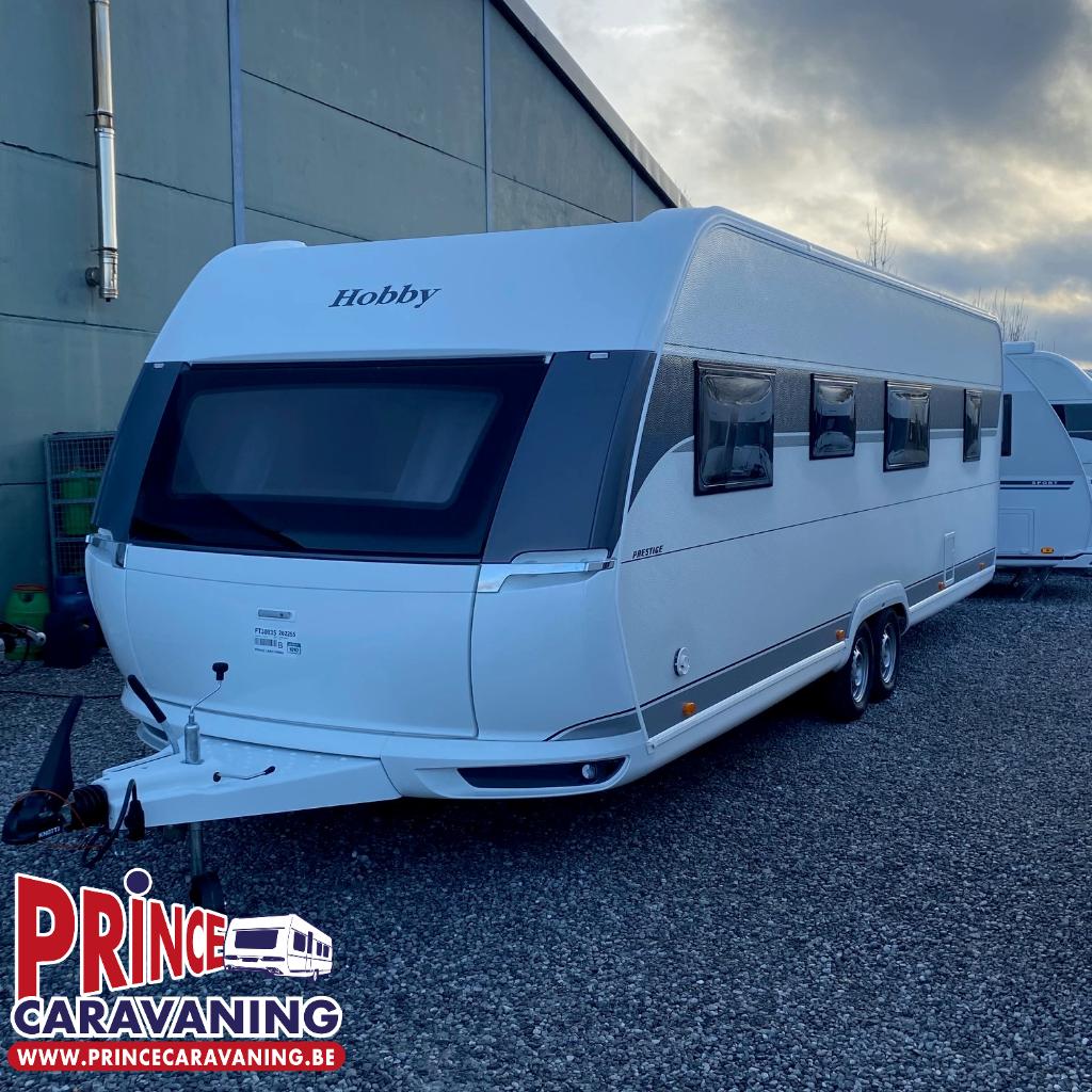 Hobby Prestige 720 KWFU 2026 - Prince Caravaning, Dwars-stapelbed, Hobby, Bedrijf, Tot en met 6