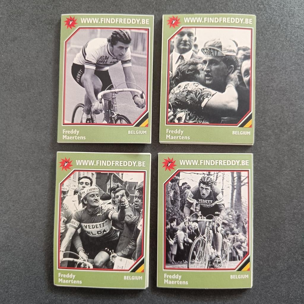 Freddy Maertens stickers/40stuks., Ophalen of Verzenden, Zo goed als nieuw, Meerdere stickers