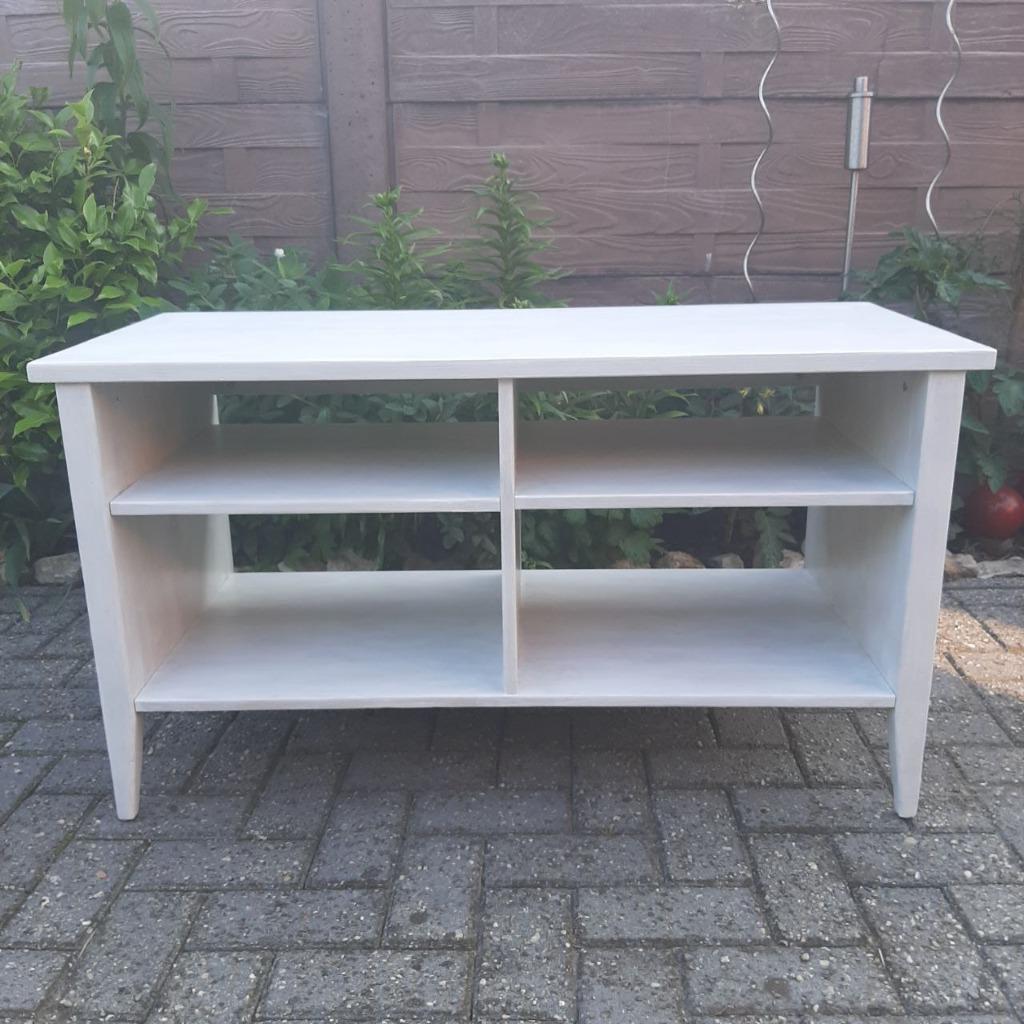Wit tv-meubel, tv-kast IKEA, Huis en Inrichting, Kasten |Televisiemeubels, Ophalen, 100 tot 150 cm, Minder dan 100 cm, 25 tot 50 cm