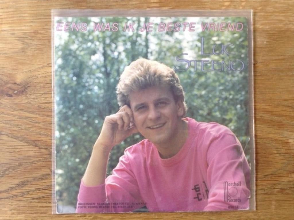 single luc steeno, Cd's en Dvd's, Ophalen of Verzenden, 7 inch, Nederlandstalig, Single