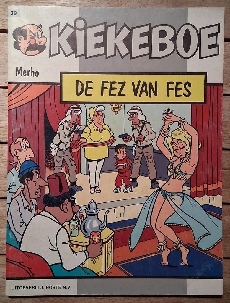 Kiekeboe 39: De fez van Fes. (1ste druk), Enlèvement ou Envoi, Comme neuf