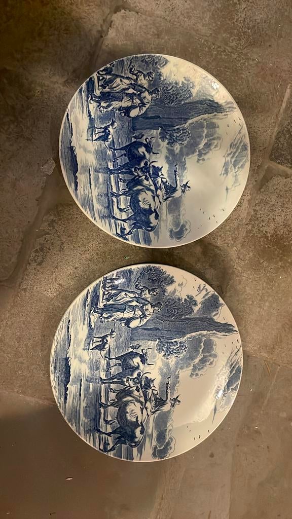 2 borden boch delft, Enlèvement